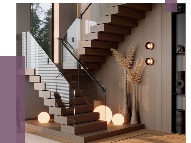 Изготовление и монтаж лестниц в Серпухове от 86369 руб. | ПРОЛЁТ-Срп