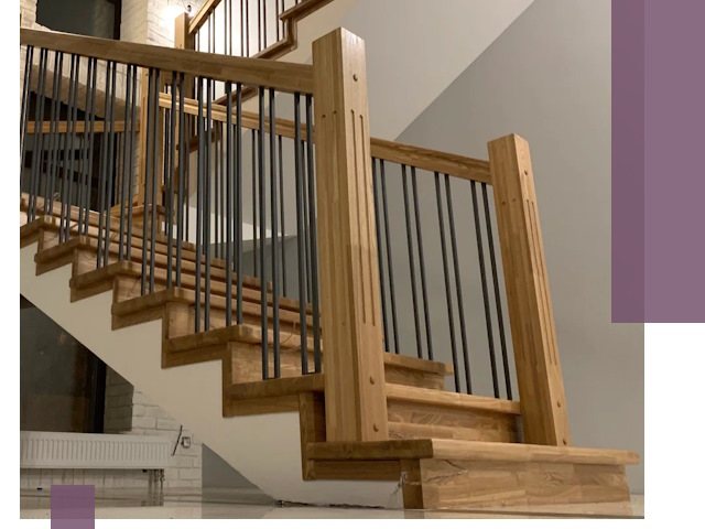 Реставрация деревянных и металлических лестниц в Серпухове