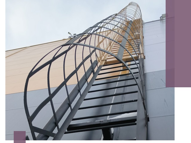 Изготовление и монтаж пожарных лестниц в Серпухове профессионально