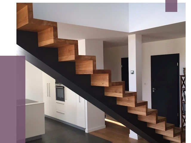 Изготовление деревянных лестниц в Серпухове от 86369 руб. | ПРОЛЁТ-Срп