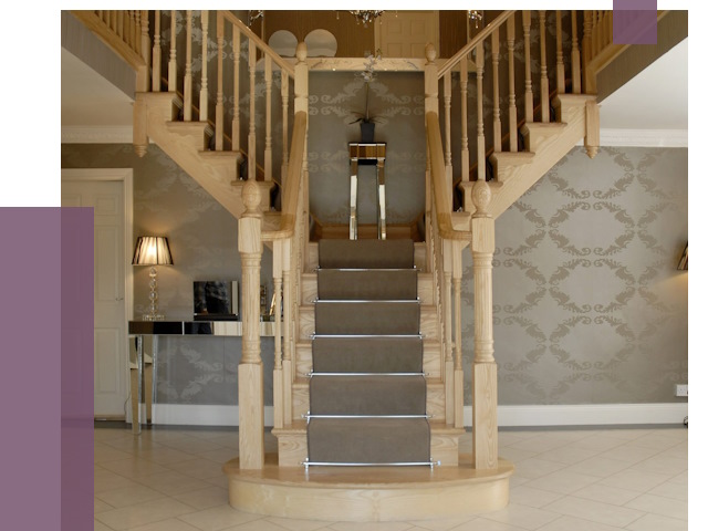 Монтаж деревянных лестниц в Серпухове от 7570 руб. 