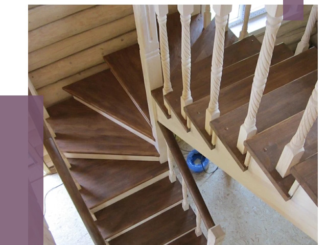 Реставрация деревянных лестниц в Серпухове от 4268 руб.