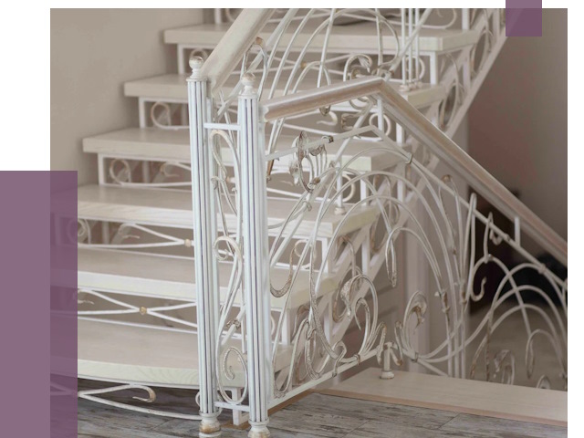 Изготовление кованых лестниц на заказ в Серпухове от 86369 руб. | ПРОЛЁТ-Срп