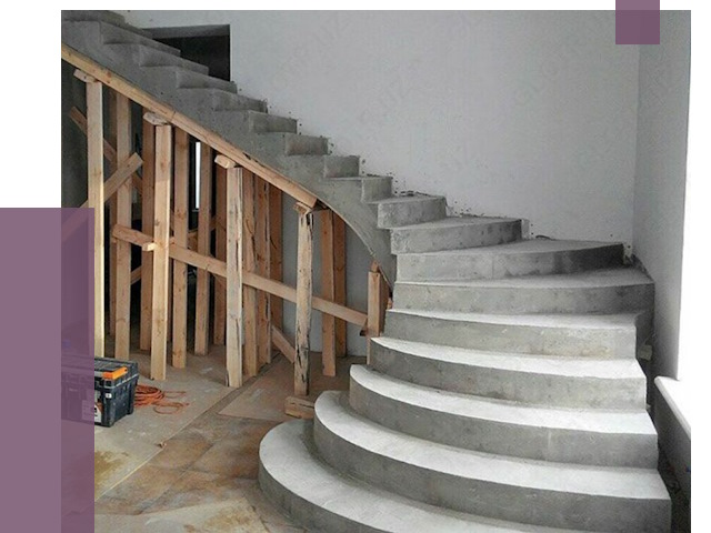 Изготовление бетонных лестниц под ключ в Серпухове от 19814 руб. | ПРОЛЁТ-Срп