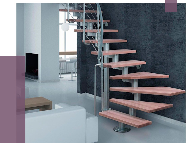 Модульные лестницы в Серпухове от 16766 руб. — купить в ПРОЛЁТ-Срп