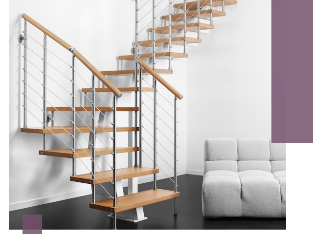 Модульные лестницы под ключ в Серпухове — монтаж и изготовление