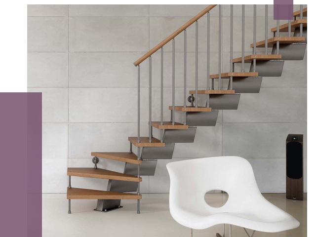 Монтаж модульных лестниц в Серпухове от 6300 руб. 