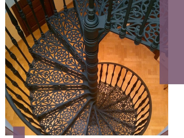 Винтовые лестницы под ключ в Серпухове: производство и монтаж