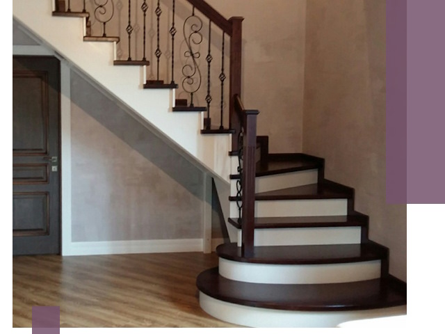 Изготовление Г-образных лестниц под ключ в Серпухове