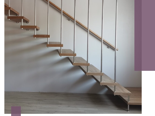 Демонтаж лестниц на больцах в Серпухове быстро и аккуратно