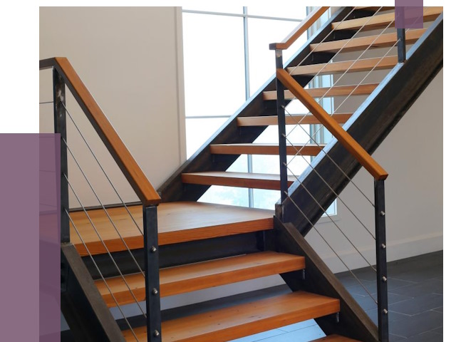 Изготовление лестниц на металлокаркасе в Серпухове от 18798 руб. | ПРОЛЁТ-Срп
