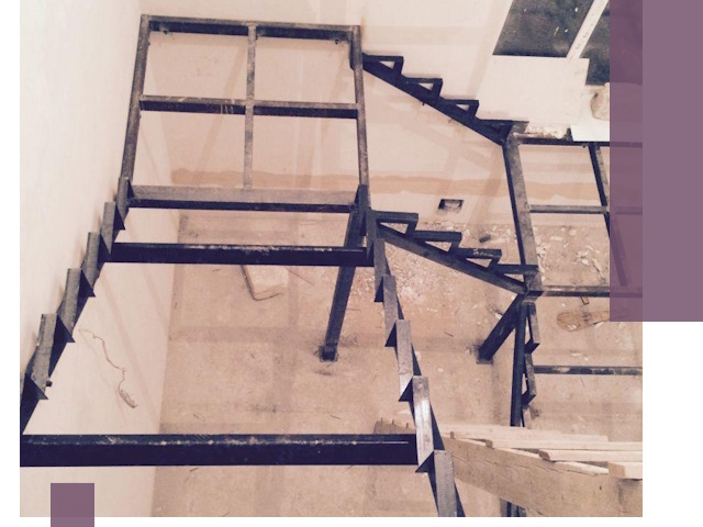 Монтаж лестниц на металлокаркасе в Серпухове быстро и качественно