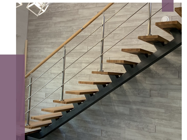 Изготовление лестниц на монокосоуре в Серпухове от 75699 руб. 