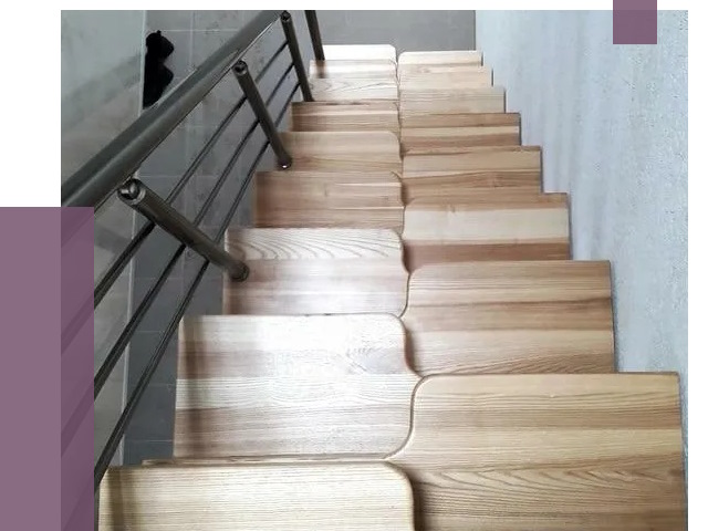 Лестницы гусиный шаг в Серпухове от 12955 руб. под ключ | ПРОЛЁТ-Срп