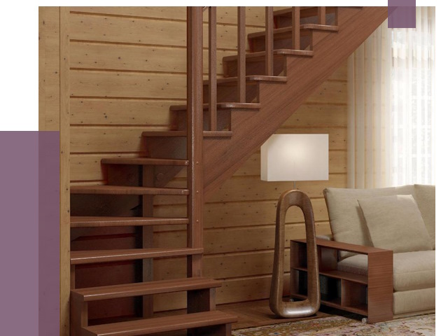 Лестницы эконом класса в Серпухове от 18137 руб. бюджетные решения