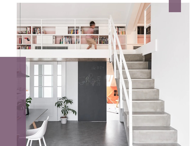 Лестницы для двухуровневой квартиры в Серпухове от 175277 руб. | ПРОЛЁТ-Срп