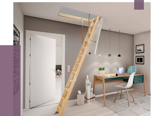 Чердачные лестницы в Серпухове — от 14479 руб. | ПРОЛЁТ-Срп