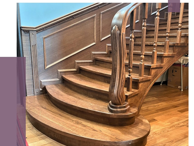 Дубовые лестницы под ключ в Серпухове от 175277 руб. — ПРОЛЁТ-Срп