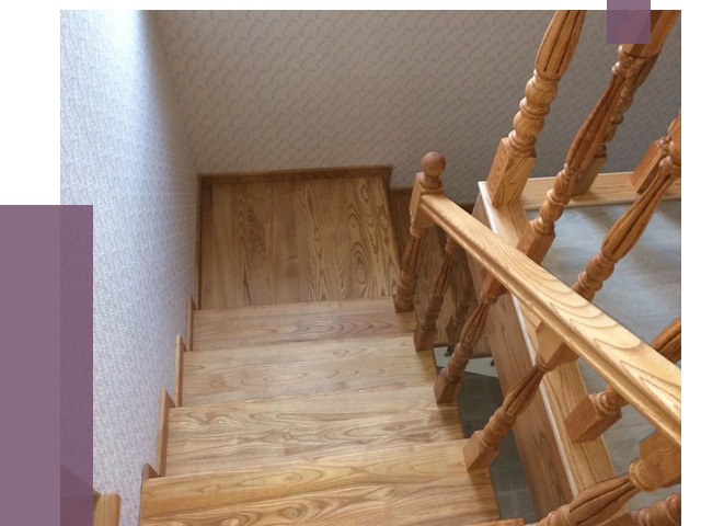 Сосновые лестницы в Серпухове под ключ от 8027 руб.  | ПРОЛЁТ-Срп