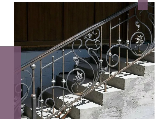 Кованые перила в Серпухове от 8637 руб. под ключ — качество от ПРОЛЁТ-Срп