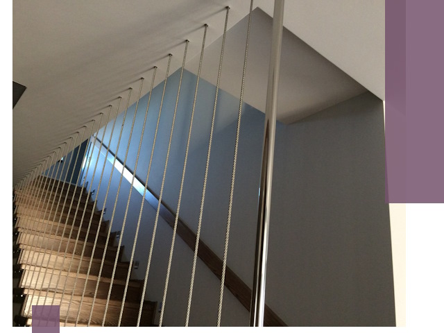 Тросовые перила под ключ в Серпухове — производство и монтаж