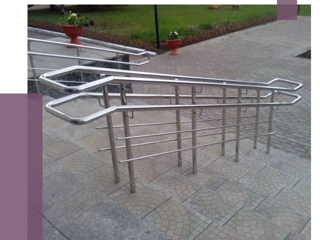 Перила для инвалидов в Серпухове от 7539 руб. под ключ | ПРОЛЁТ-Срп