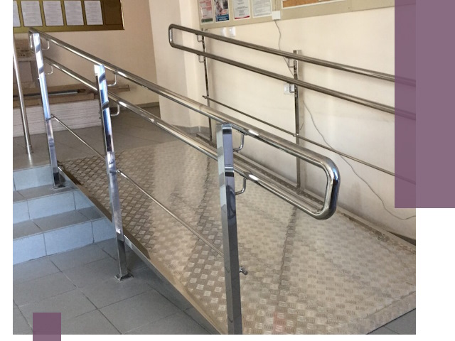 Перила для инвалидов в Серпухове — надежные поручни и ограждения