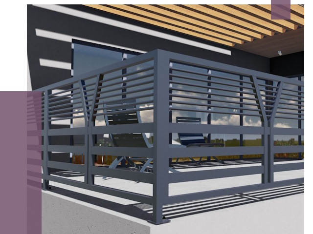 Изготовление балконных ограждений в Серпухове от 10669 руб. | ПРОЛЁТ-Срп