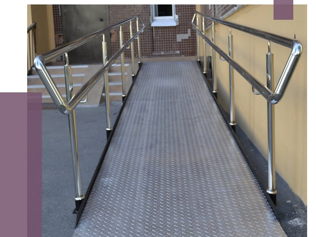 Пандусы в Серпухове от 12193 руб. — установка для инвалидов | ПРОЛЁТ-Срп