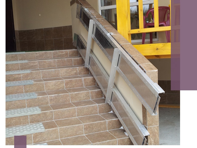 Откидные пандусы под ключ в Серпухове — монтаж и демонтаж