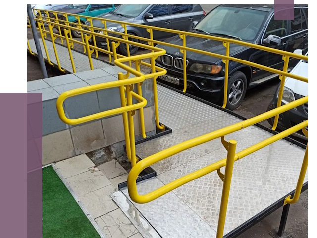 Стационарные пандусы в Серпухове от 12193 руб. | ПРОЛЁТ-Срп