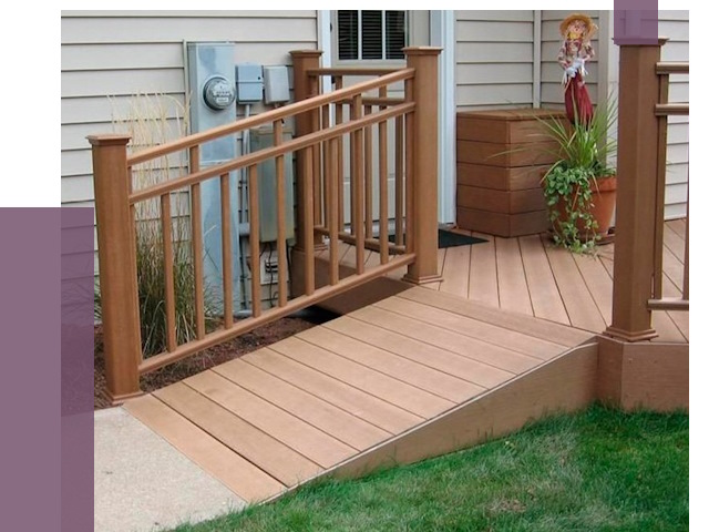 Пандус на крыльцо в Серпухове под ключ от 7722 руб. 