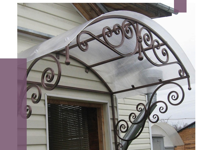 Изготовление козырьков в Серпухове от 7316 руб. — заказать | ПРОЛЁТ-Срп