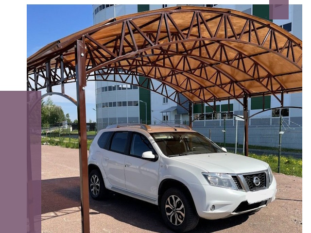 Недорогие навесы в Серпухове от 42676 руб.  | ПРОЛЁТ-Срп