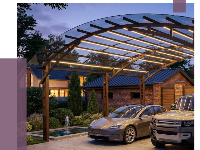 Металлические навесы в Серпухове от 12600 руб. под ключ — ПРОЛЁТ-Срп