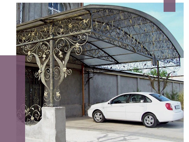Кованые навесы в Серпухове от 14479 руб. | ПРОЛЁТ-Срп