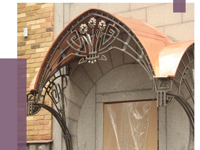 Арочные козырьки в Серпухове от 14479 руб. 