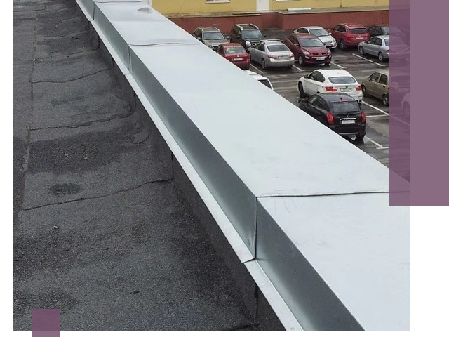 Изготовление парапетов из металла и нержавейки в Серпухове