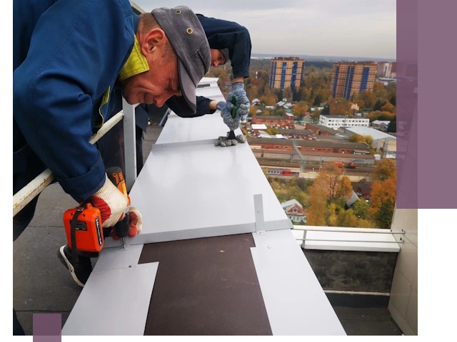 Монтаж парапетов в Серпухове — установка прочных металлических ограждений