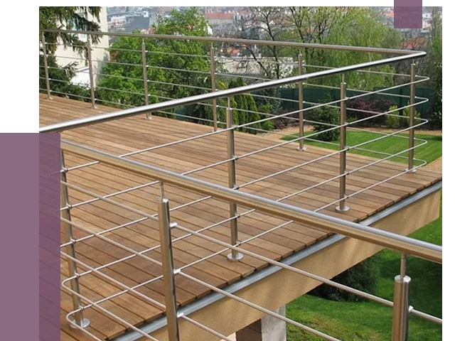 Алюминиевые парапеты в Серпухове под ключ от 7722 руб. 