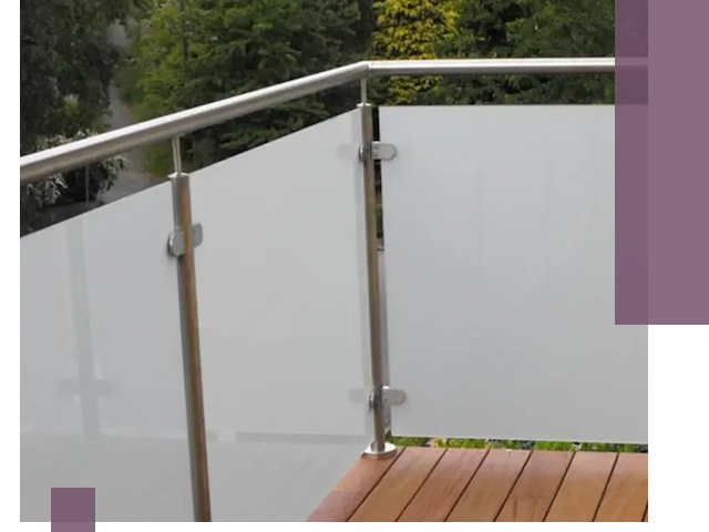 Алюминиевые парапеты для балконов и террас в Серпухове