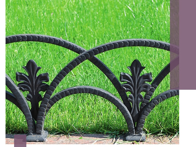 Декоративные металлические бордюры под ключ в Серпухове