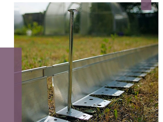 Металлические бордюры для газона в Серпухове от 4268 руб. | ПРОЛЁТ-Срп