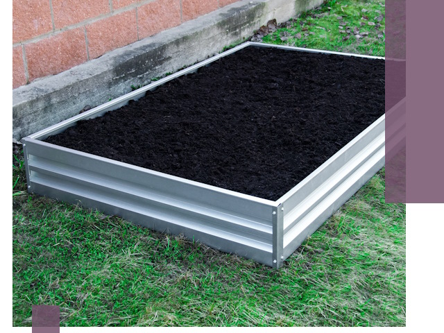 Металлические бордюры для грядок в Серпухове: прочность и аккуратность