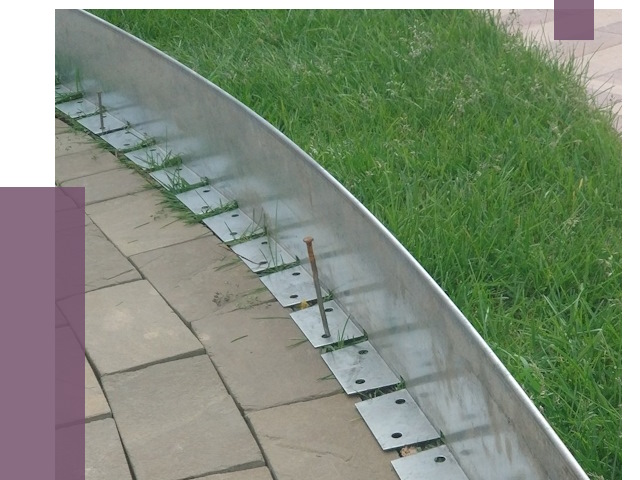 Металлические бордюры для тротуаров в Серпухове от 8637 руб.