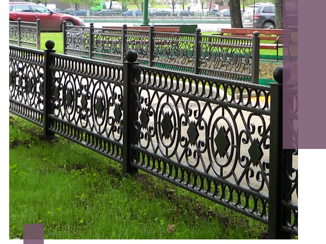 Секционные газонные ограждения под ключ в Серпухове