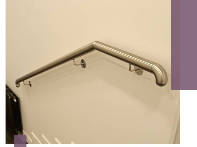 Изготовление пристенных поручней в Серпухове под ключ за сроки