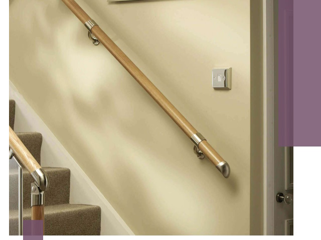 Монтаж пристенных поручней профессионально в Серпухове